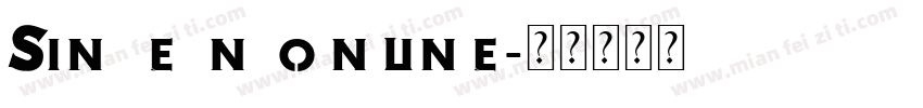 Sinaean online字体转换